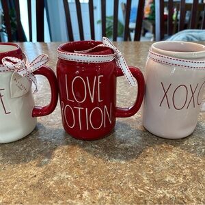 Rae Dunn Red Love Potion Mug
